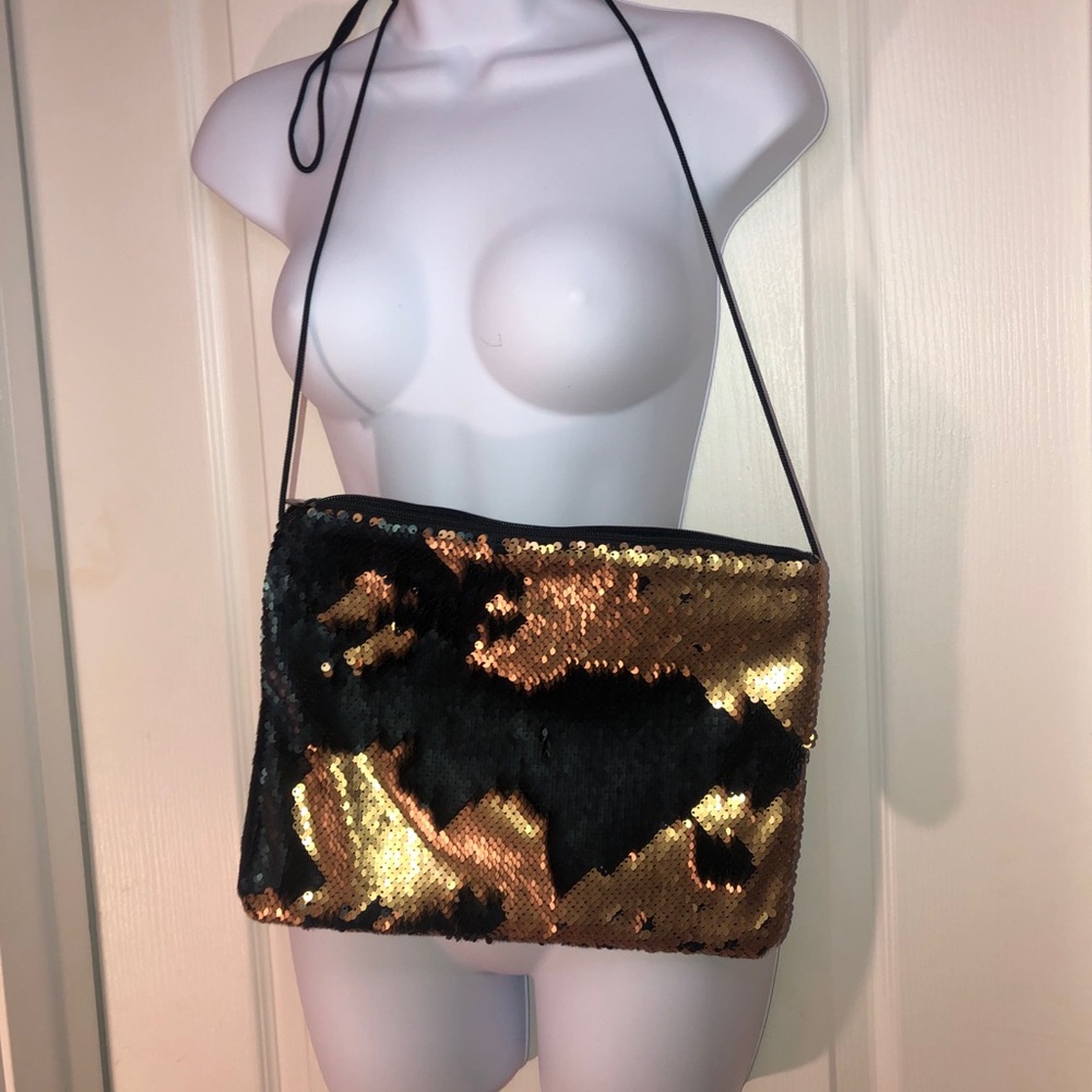 Black/Gold Mermaid Handbag